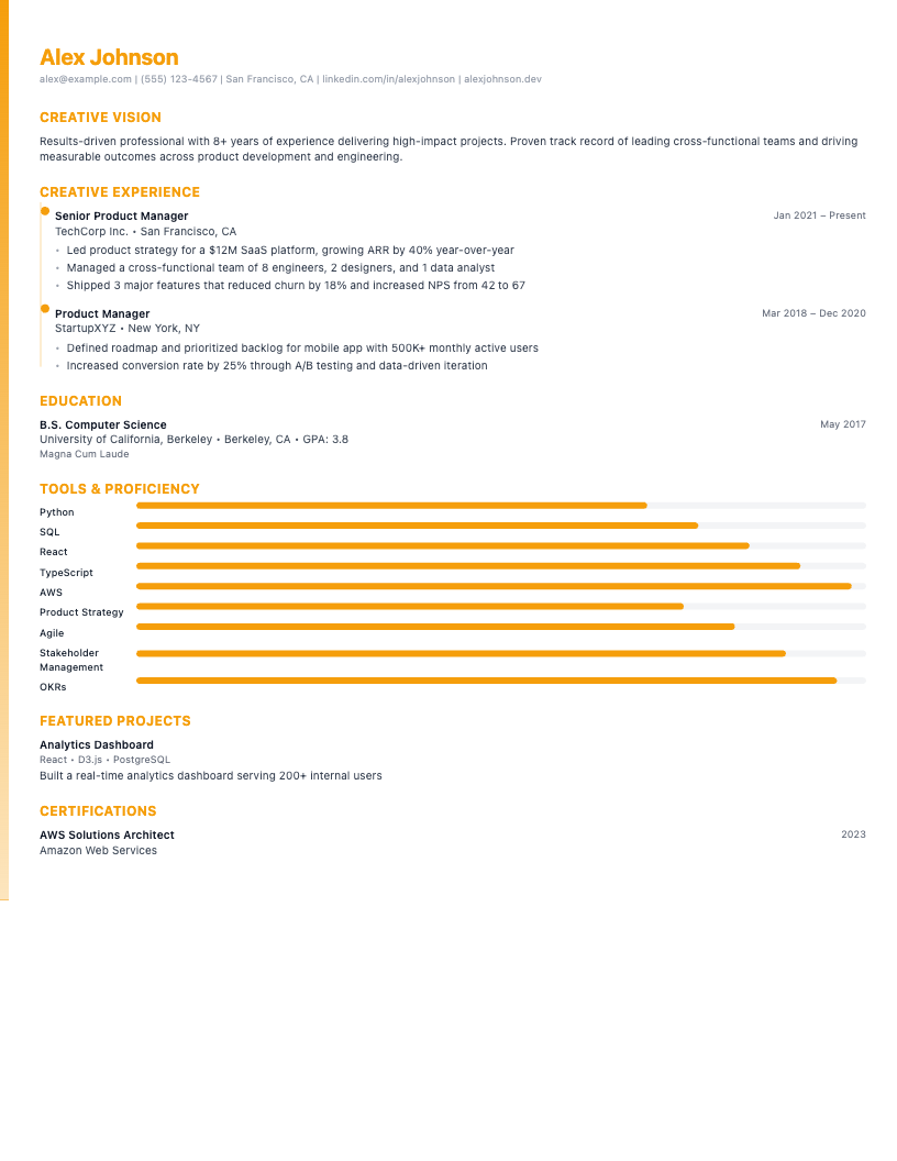 50+ Free ATS Resume Templates | HonestResume